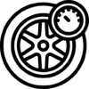 wheel-and-manometer wheel-and-manometer